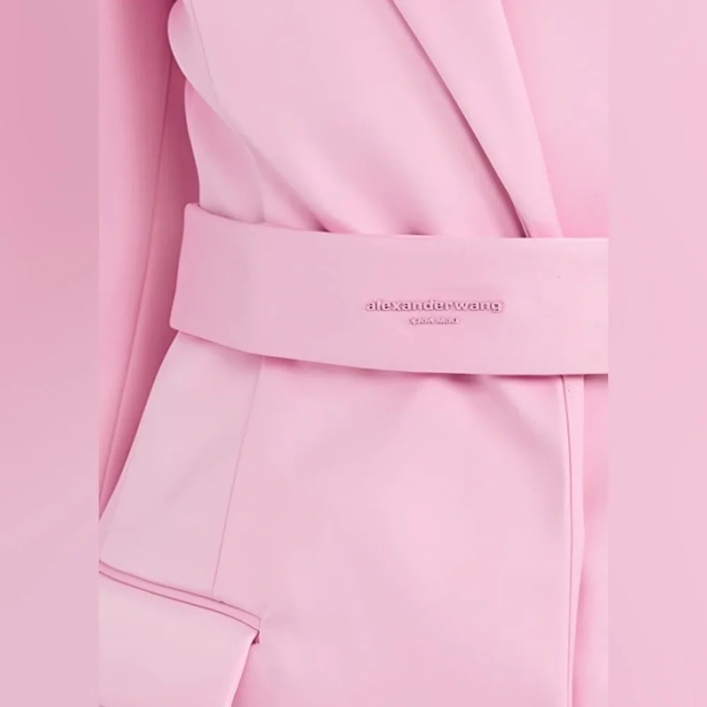 Like new Alexander Wang pink Belted Double Breasted Blazer Dress0 $995 - Picture 7 of 15